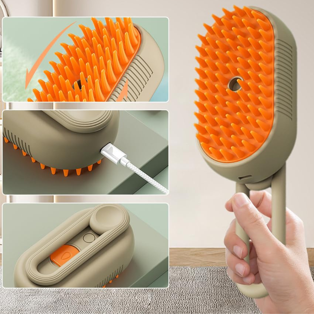 Cepillo a Vapor para Mascota