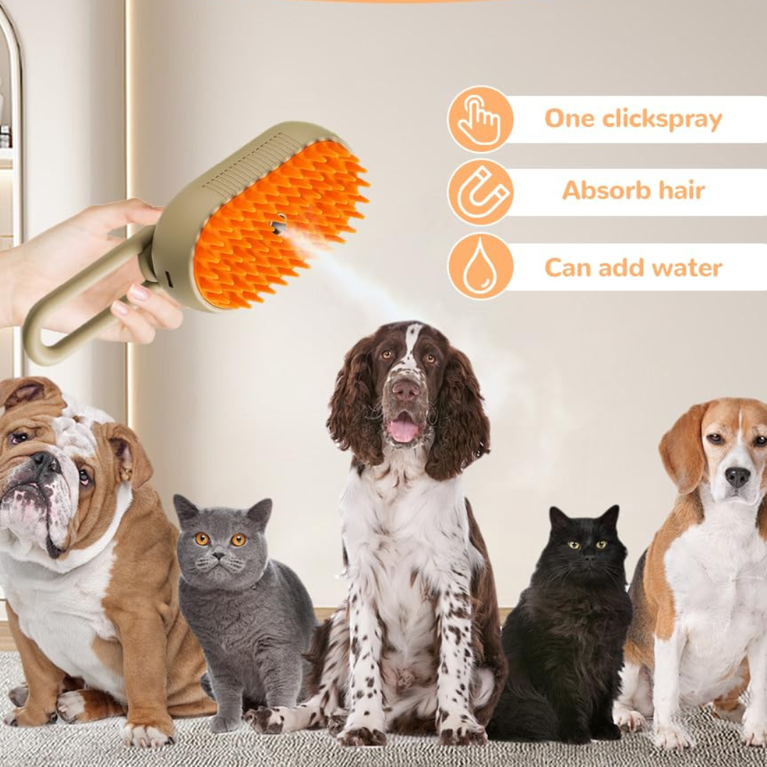 Cepillo a Vapor para Mascota