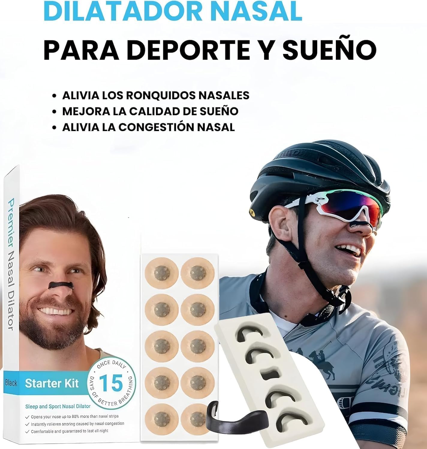 Tiras Nasales Con Imanes