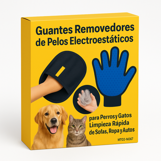 Kit Cepillo Duradero para Eliminar el pelo suelto para Mascotas