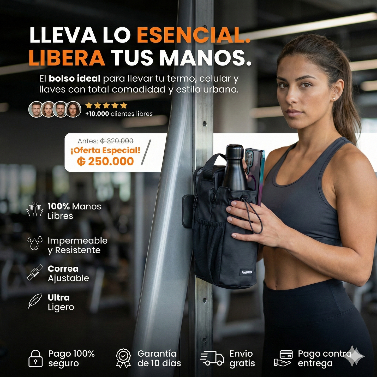 Bolso Magnetico para Gimnasio