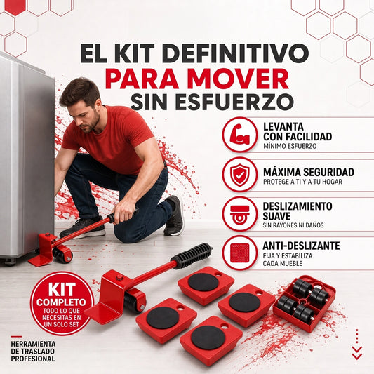 Elevador Portátil para Muebles Pesados
