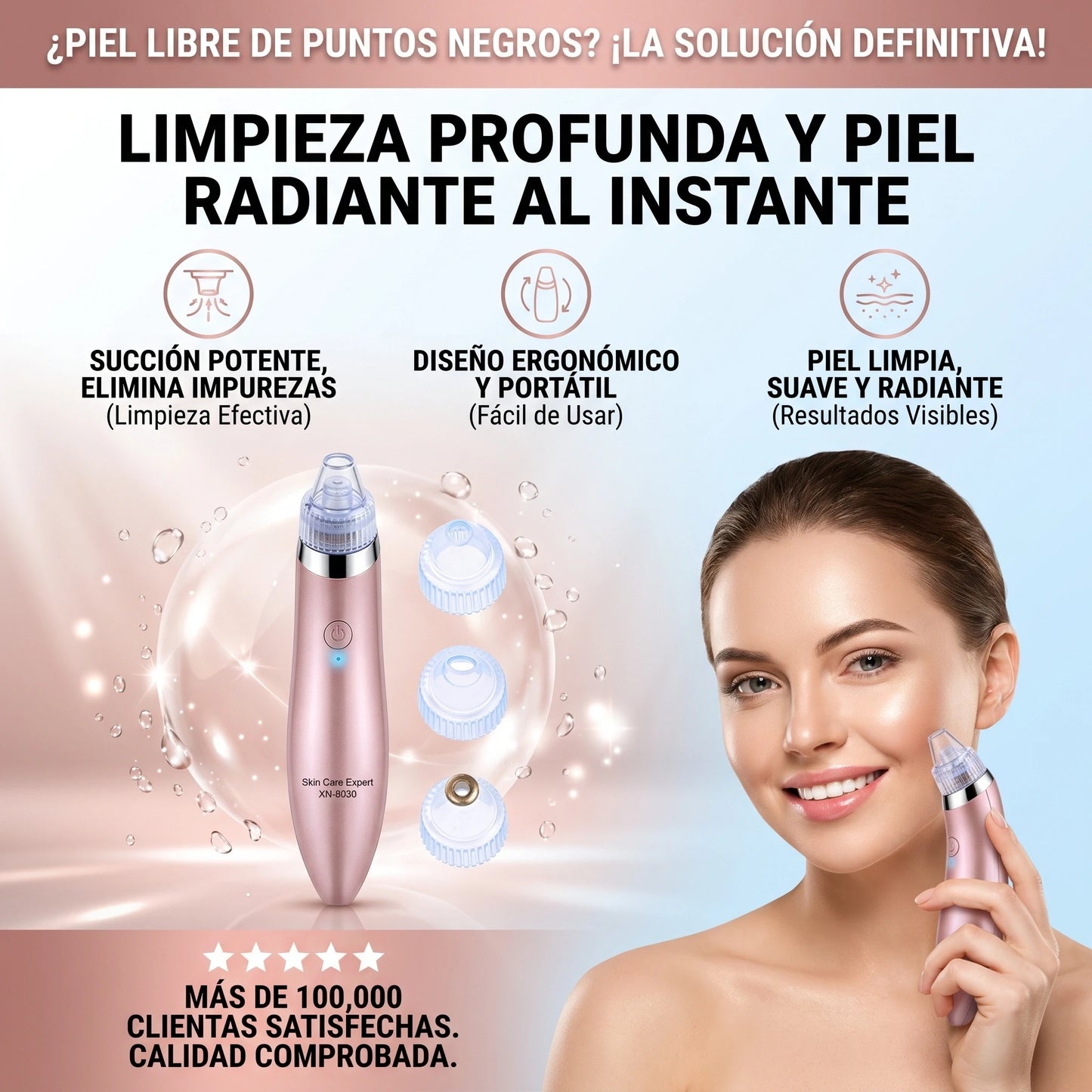 MAQUINA ELECTRICA PARA ELIMINAR PUNTOS NEGROS